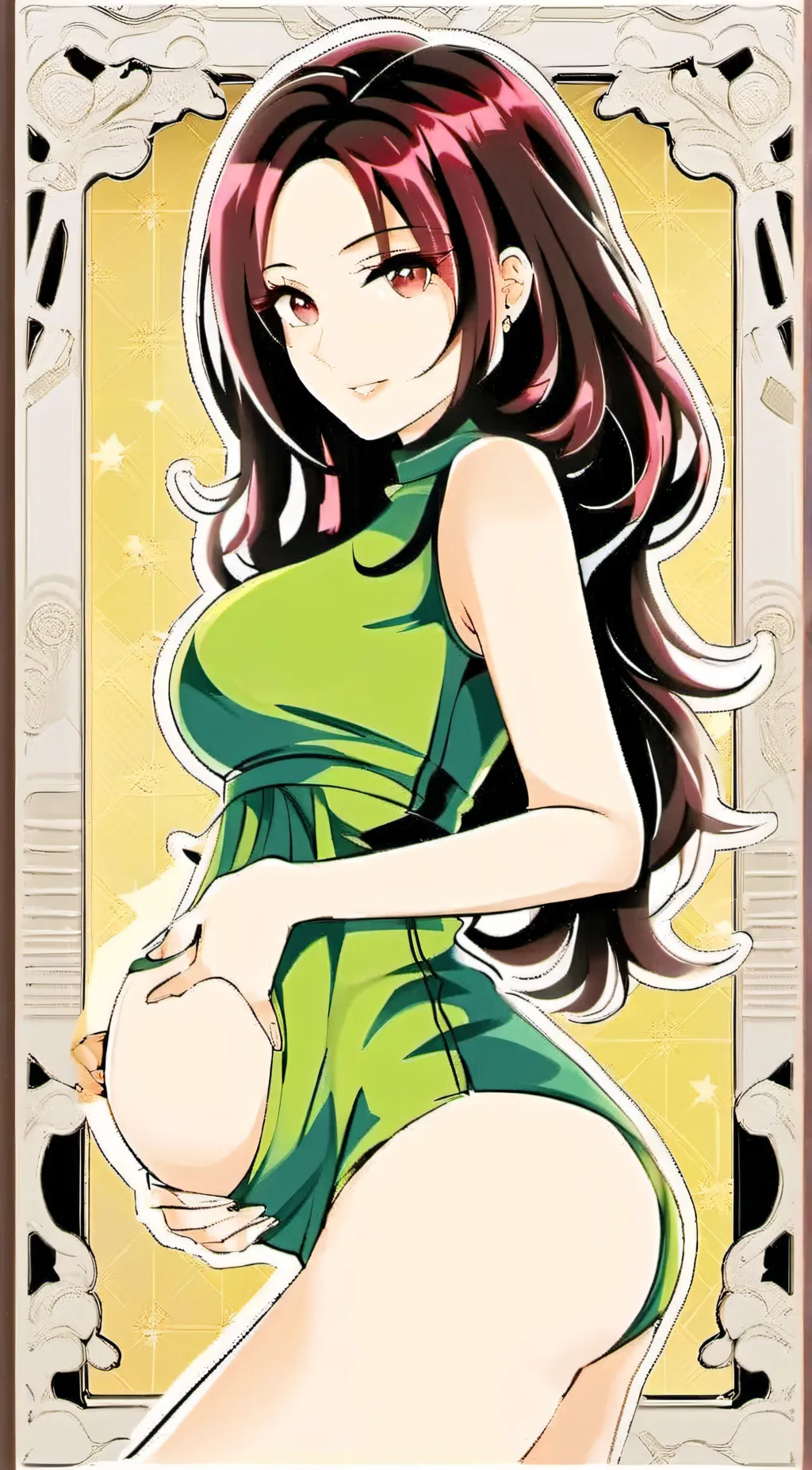 ai character: mum background