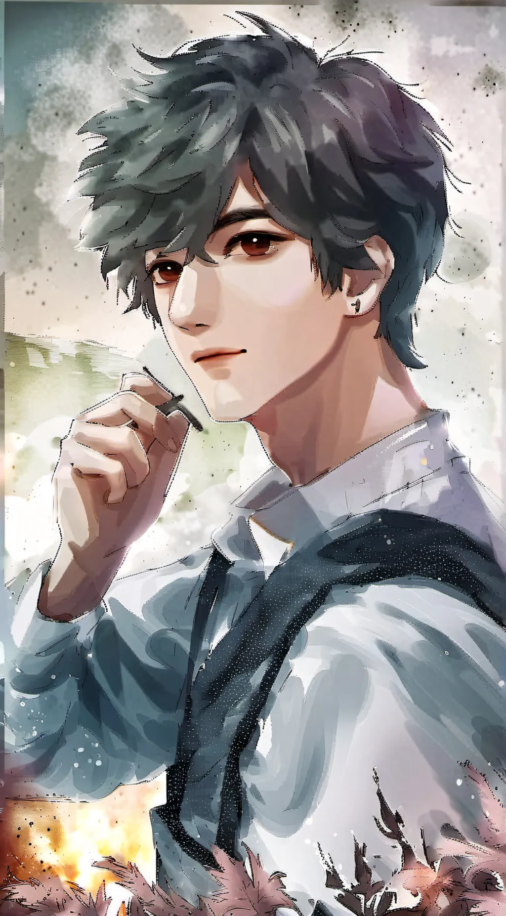 ai character: Ronnie background