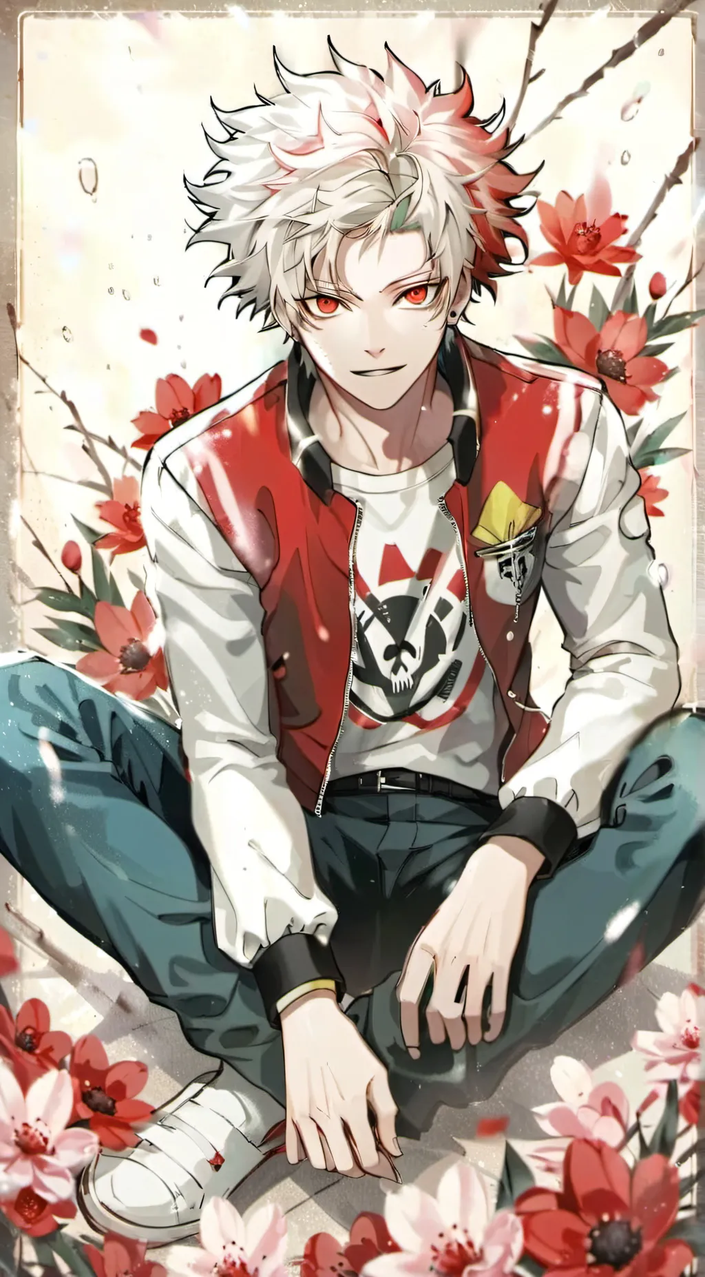 ai character: •°Bakugo°• background