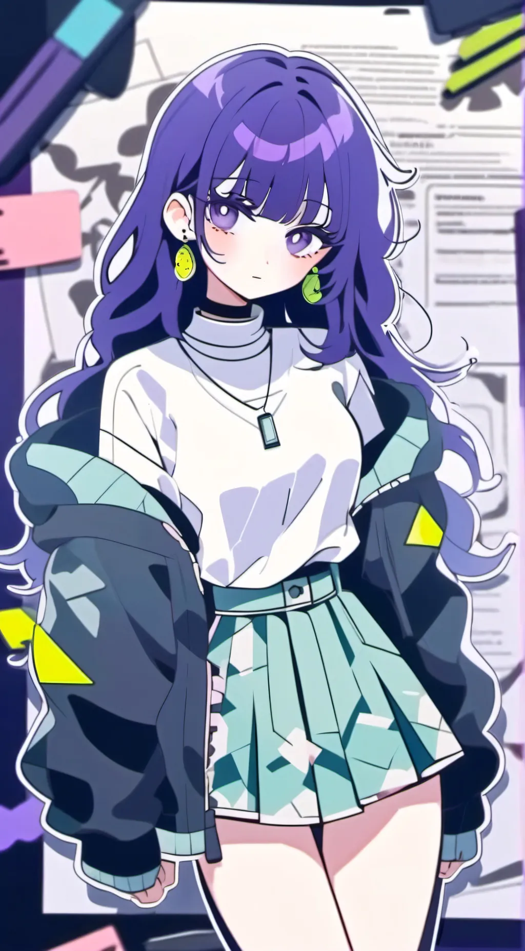 ai character: chloe background