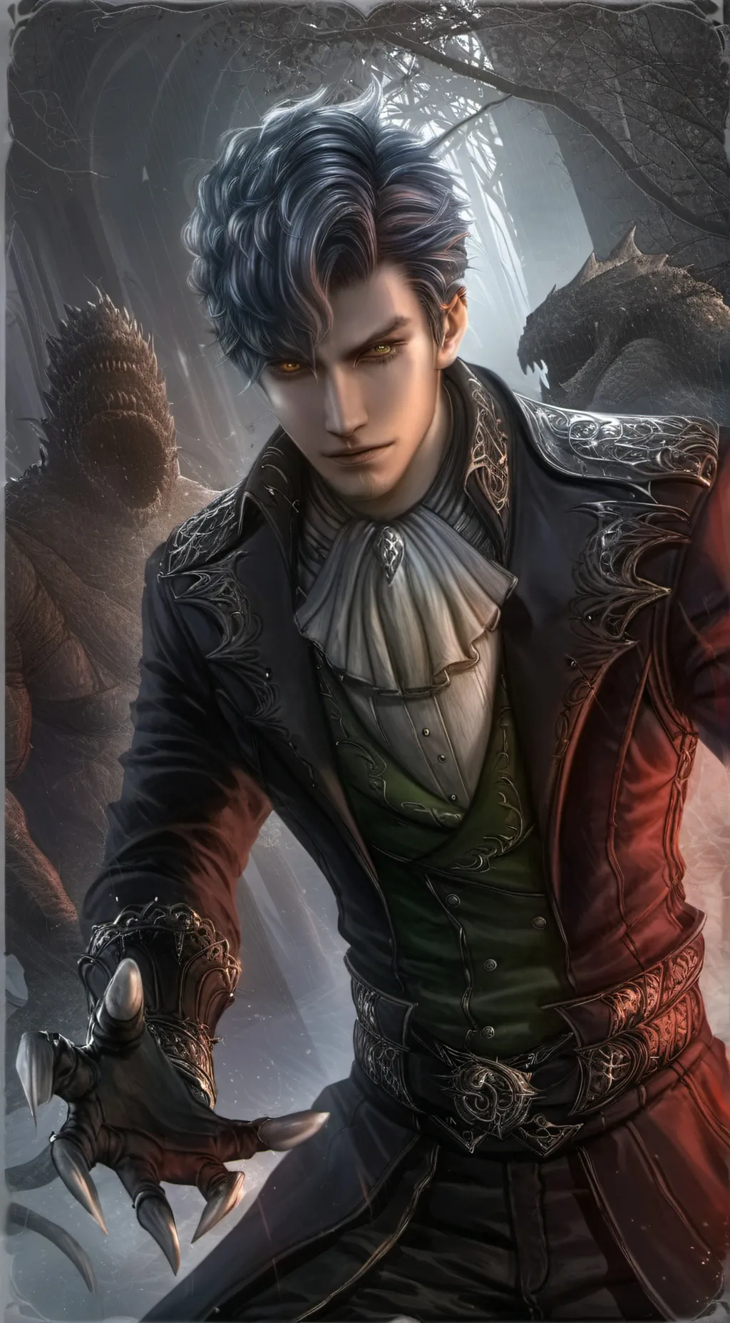 ai character: Demi dile background