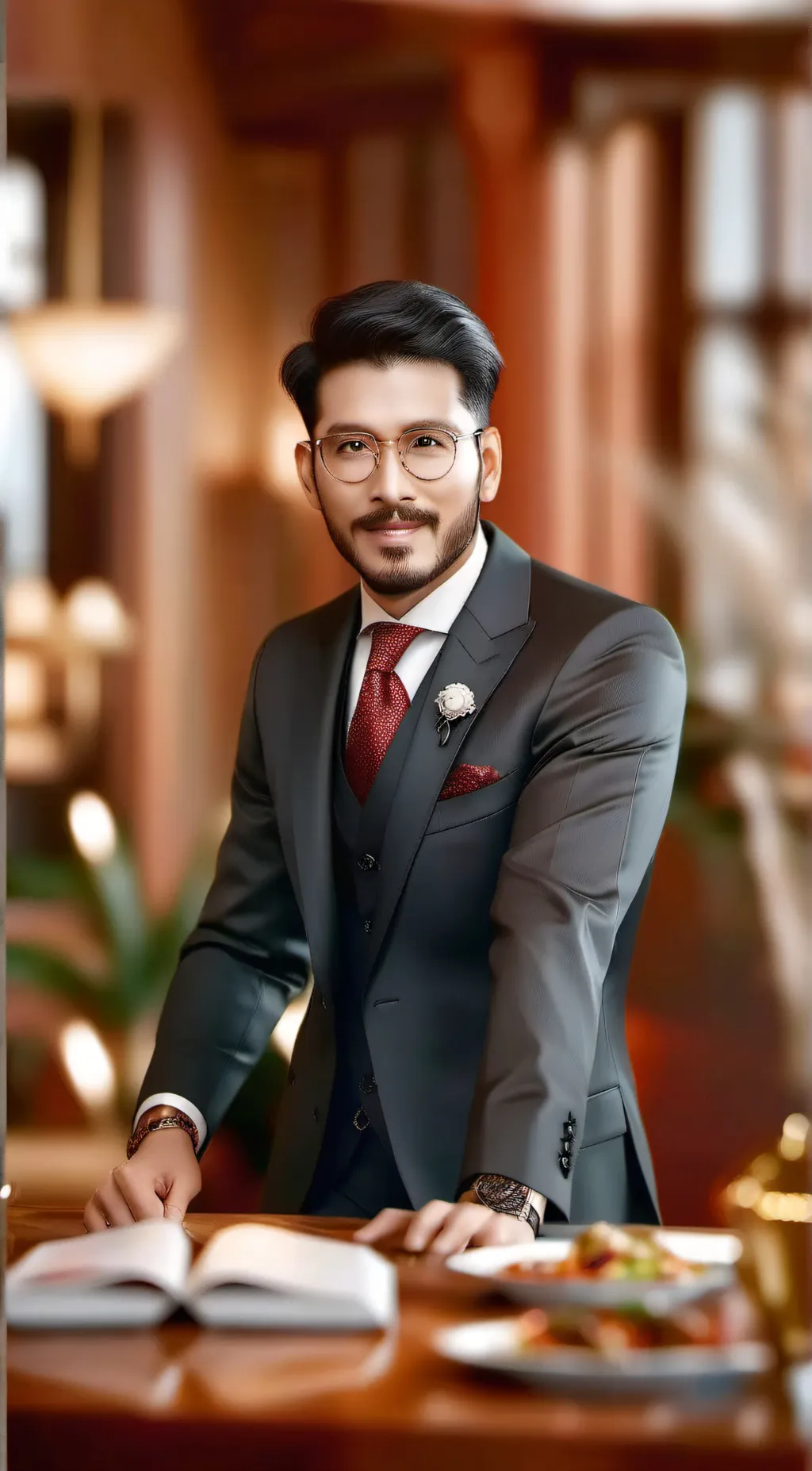 ai character: Edward background