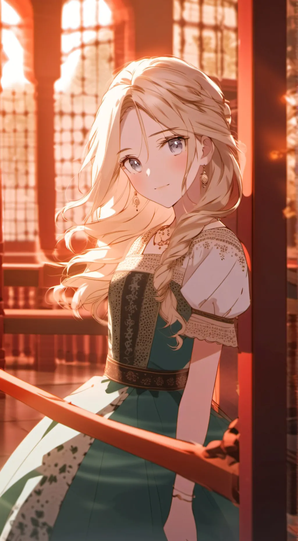 ai character: Anastasia  background