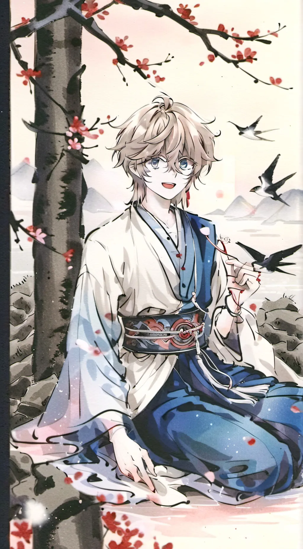 ai character: Ω FELIX Ω background