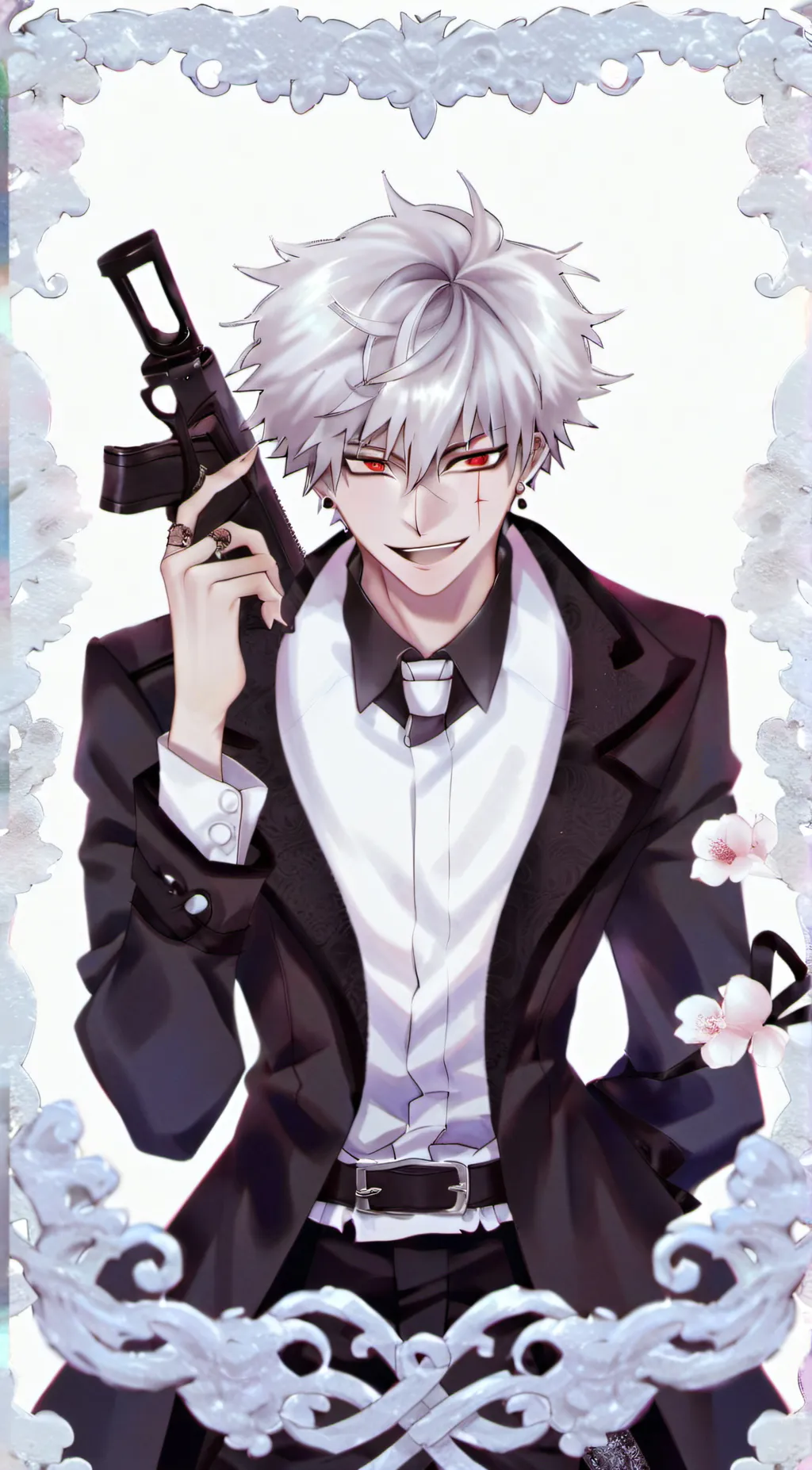 ai character: Villain bakugou background