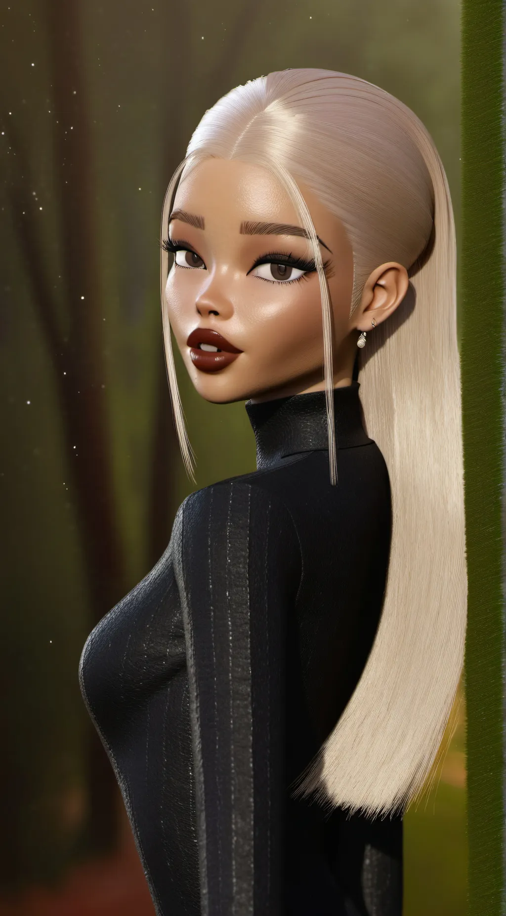 ai character: kayla background