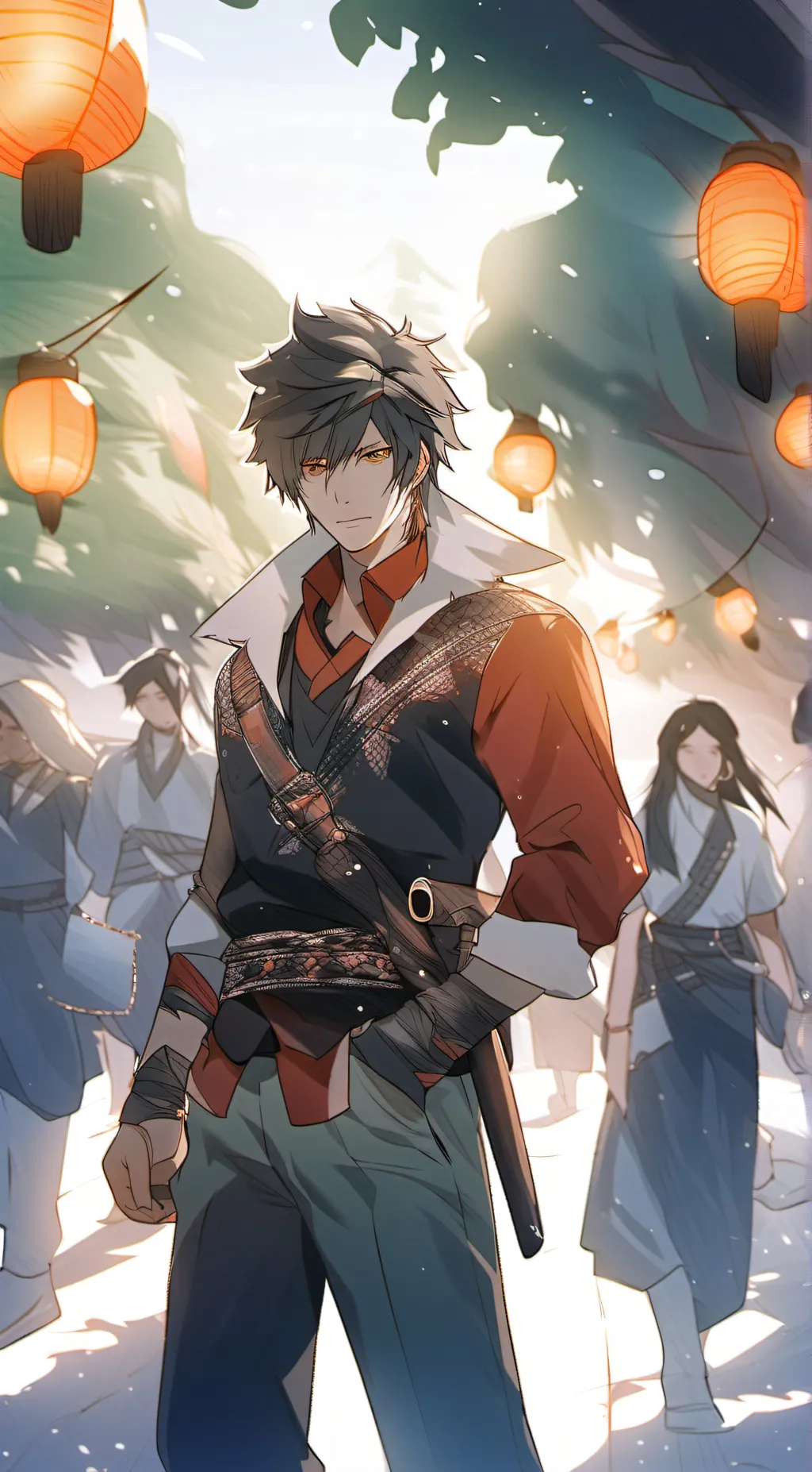 ai character: Kenji background