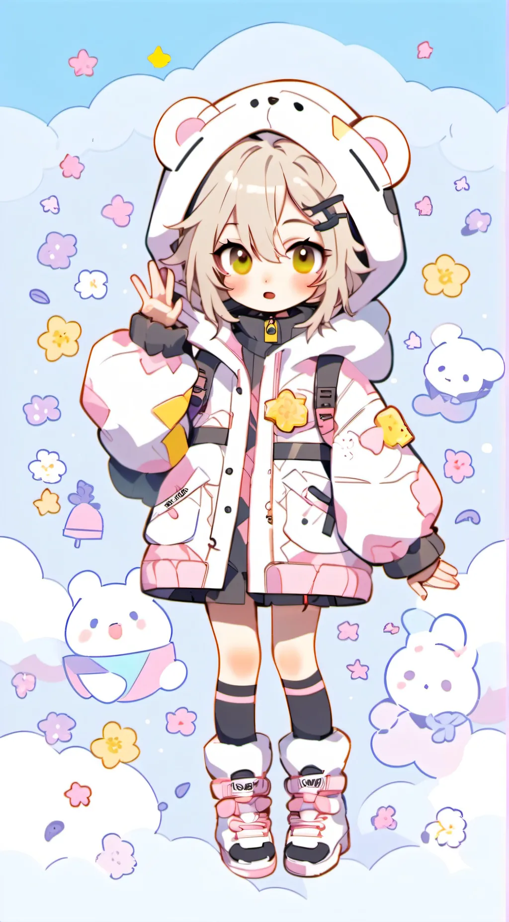 ai character: MHA:3 background