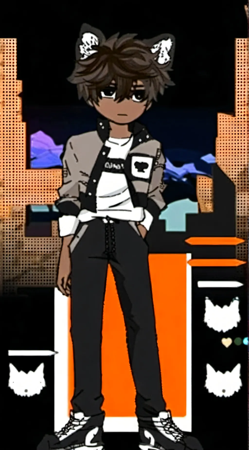 ai character: Walter background