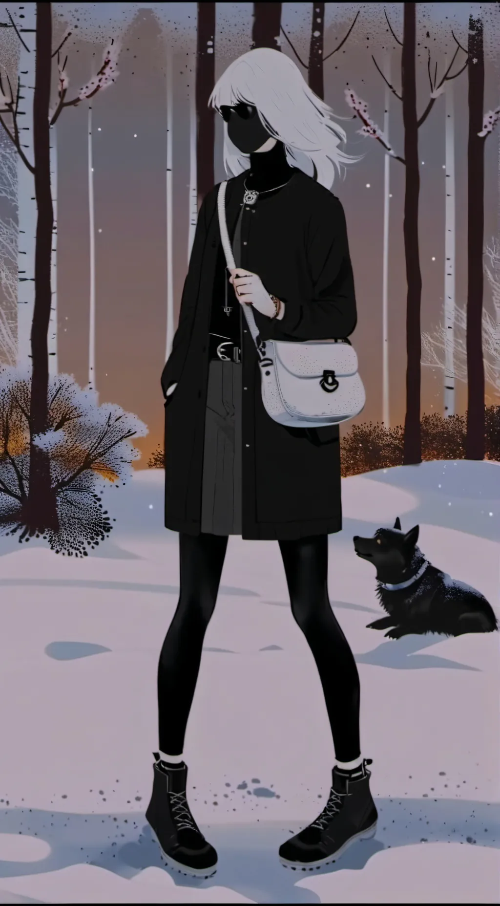 ai character: HH camp trip background