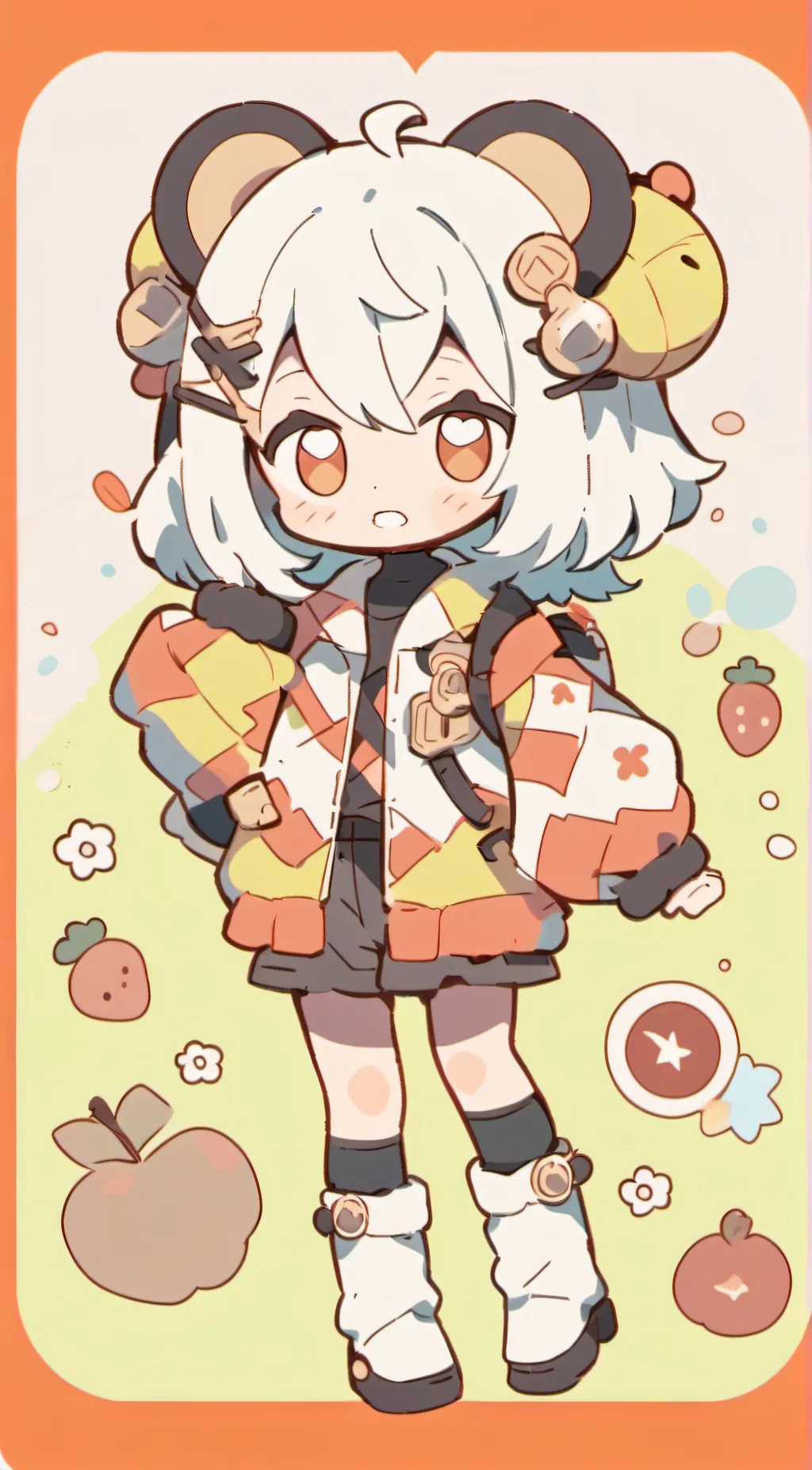 ai character: Luna background