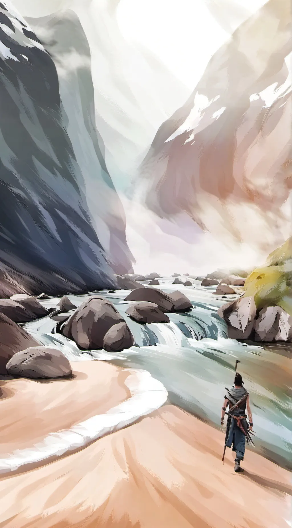 ai character: How to apologise background