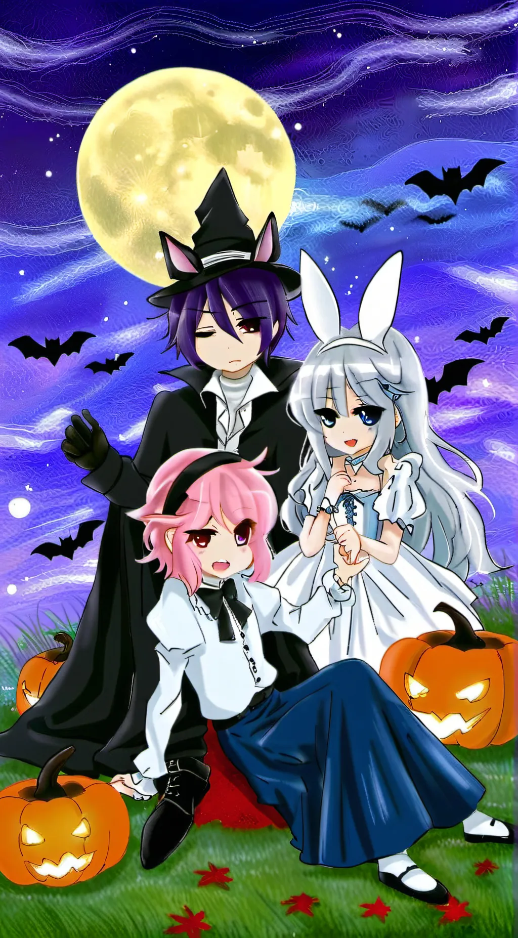 ai character: three siblings background