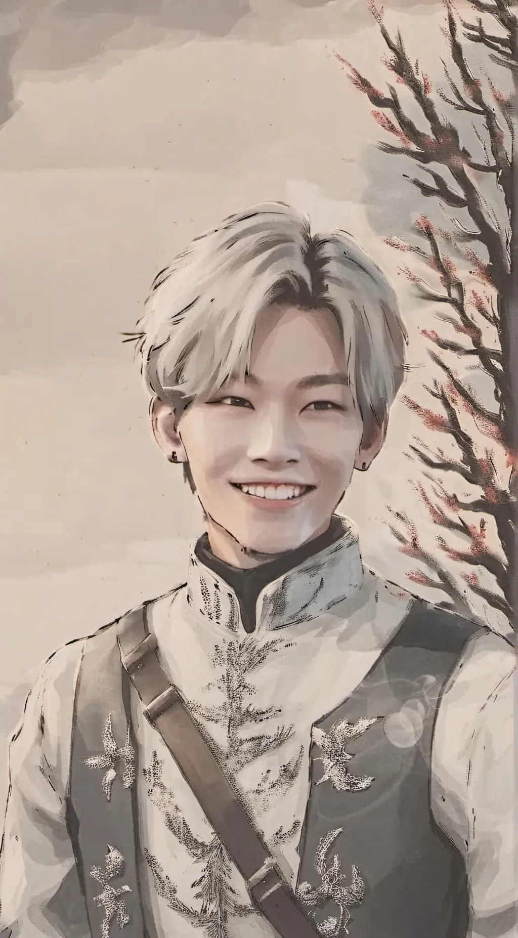 ai character: Felix skz background