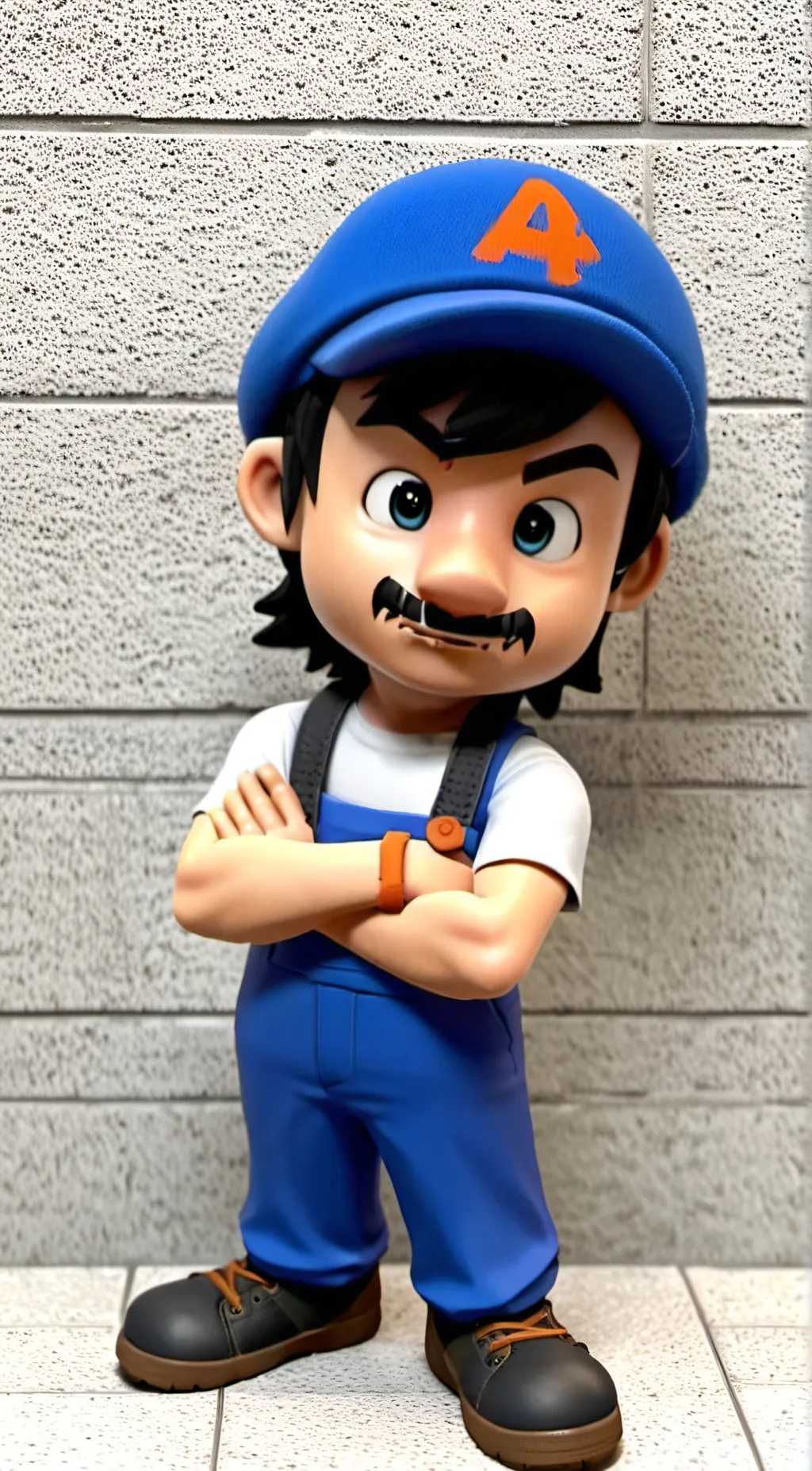 ai character: SMG4  background