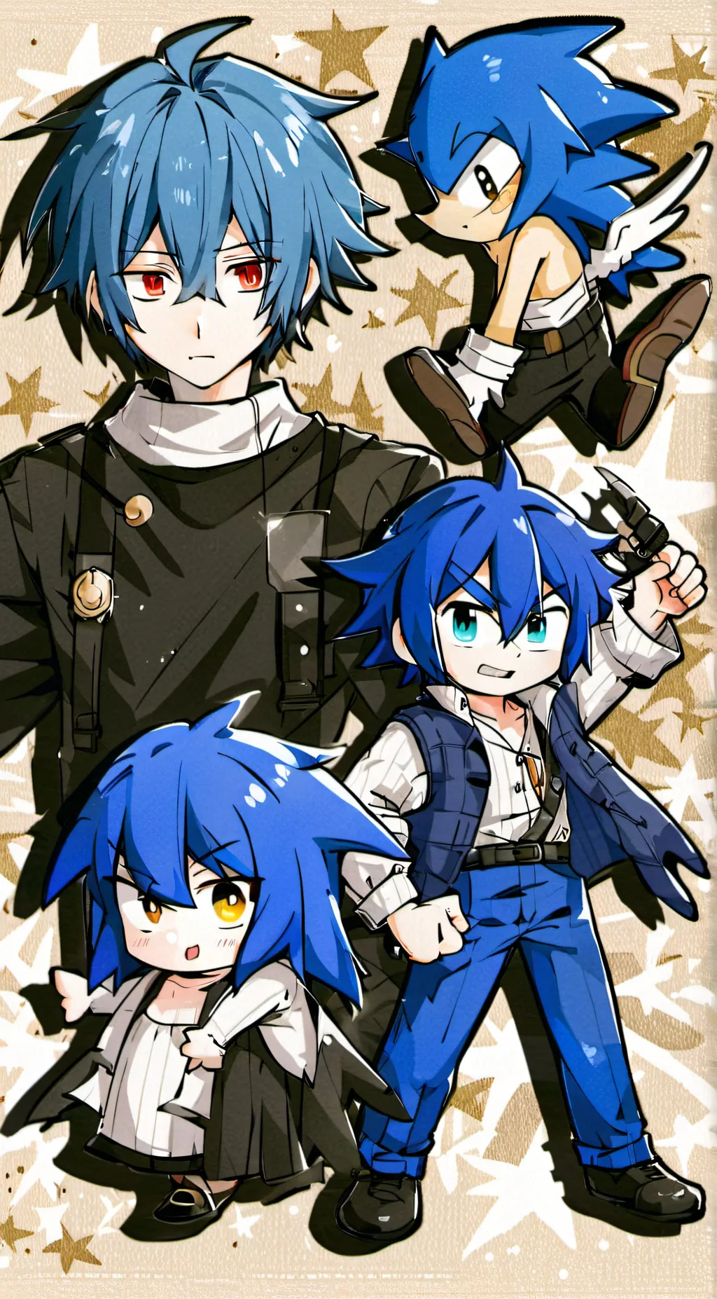 ai character: Jacobs stomachache background