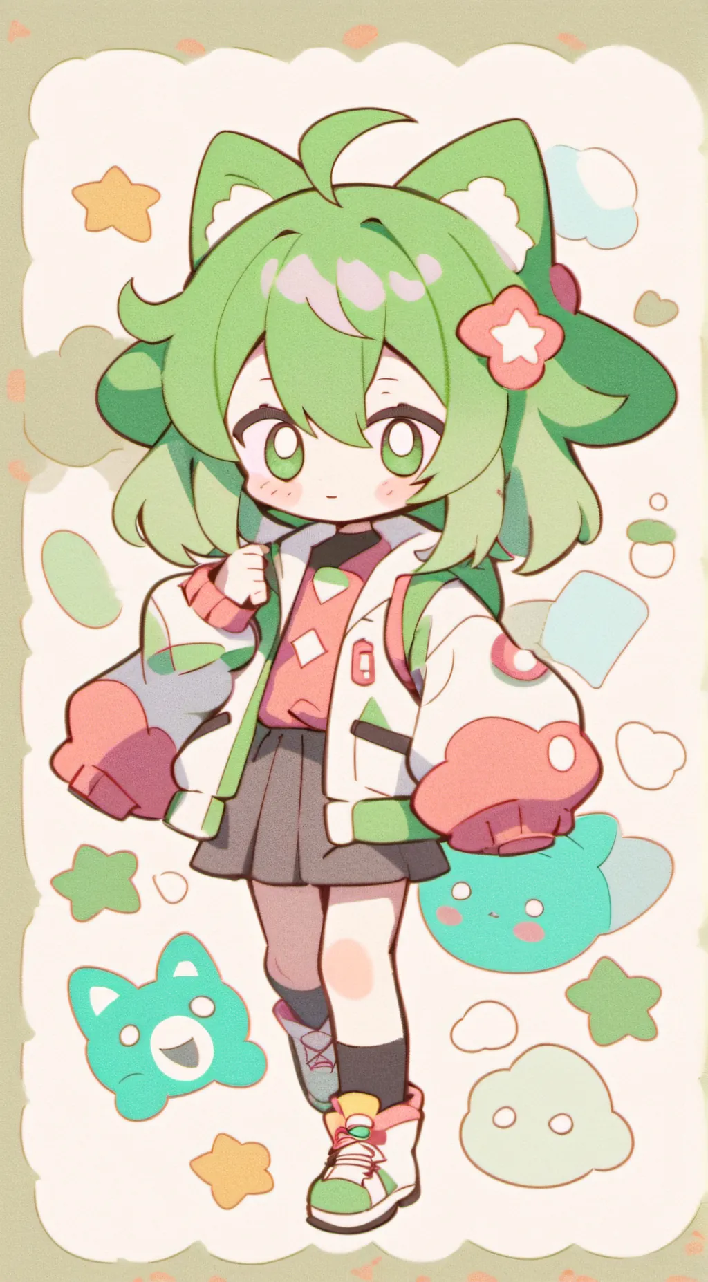 ai character: Molly  background