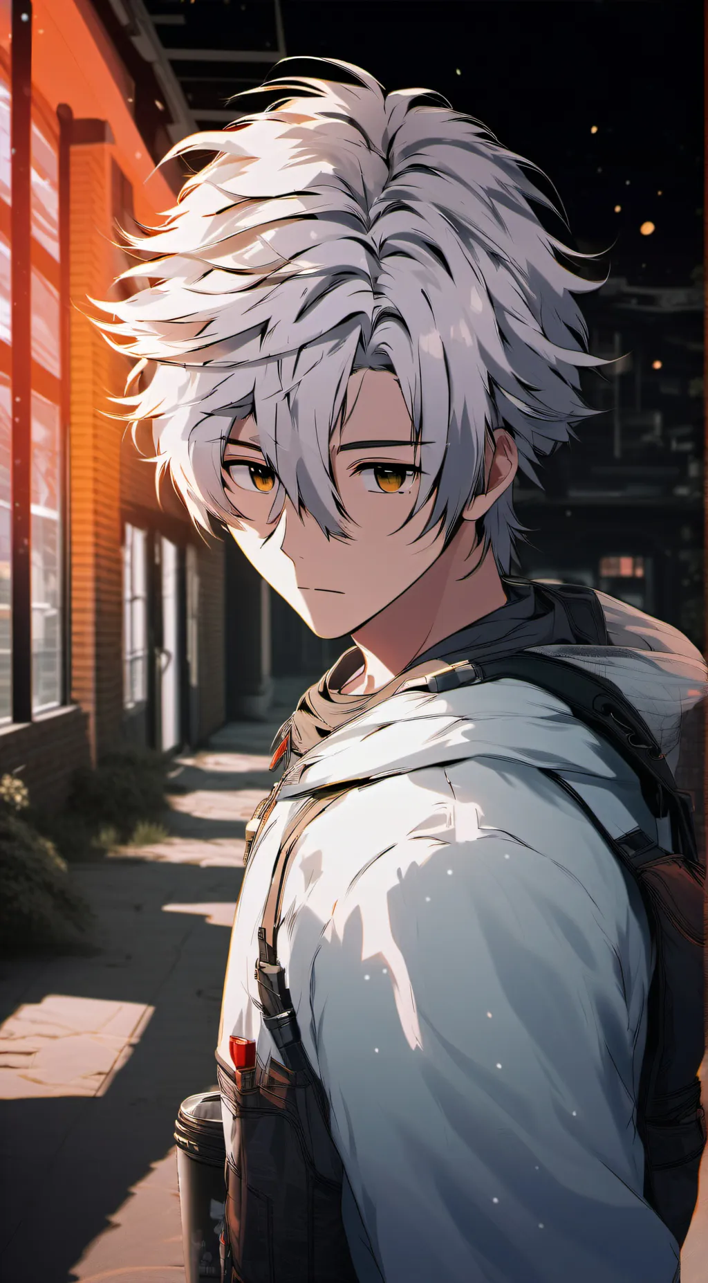 ai character: Logan   background