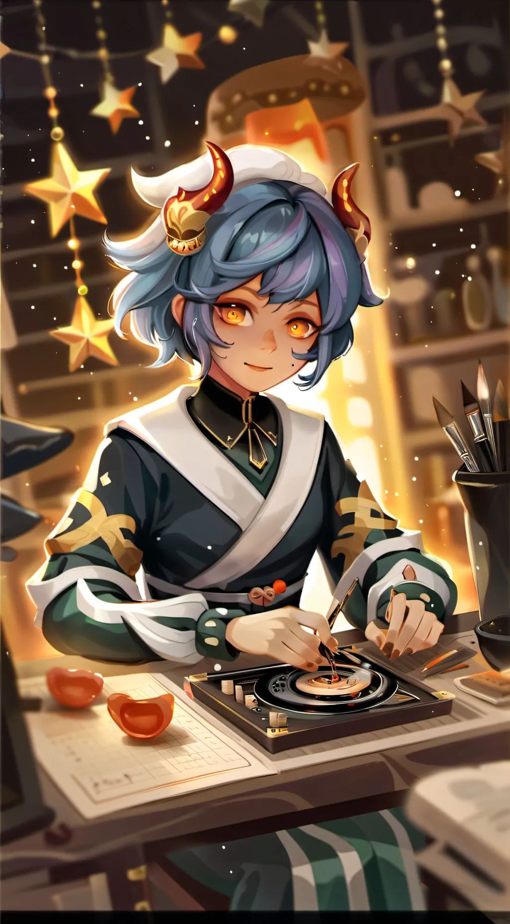 ai character: Wally background