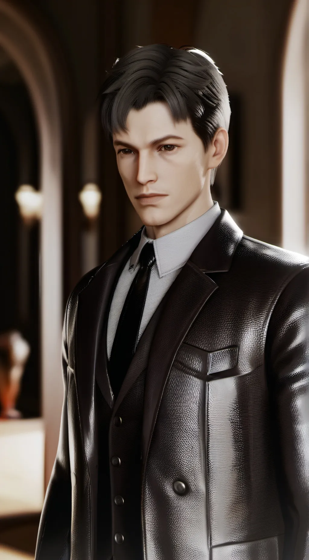 ai character: Bruce Wayne  background