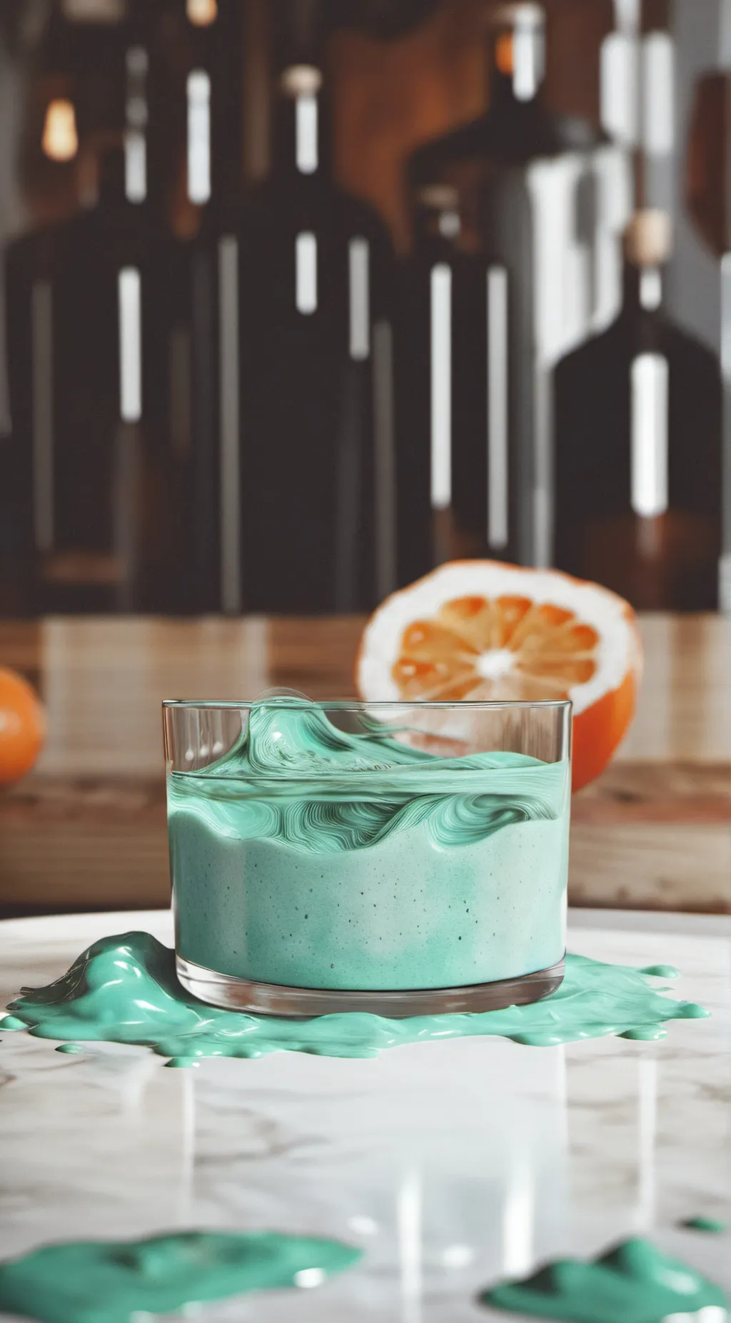 ai character: slime background