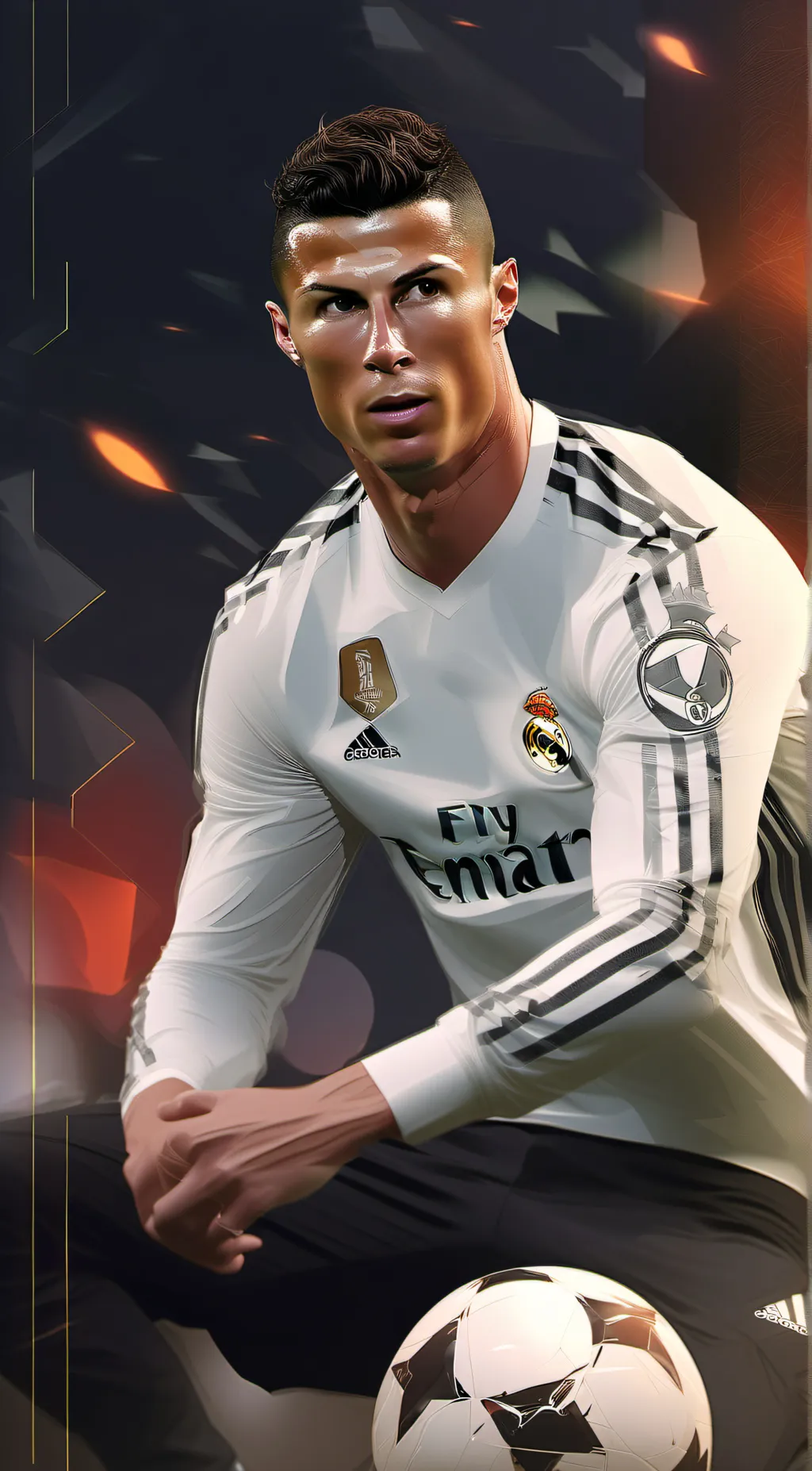ai character: Ronaldo background