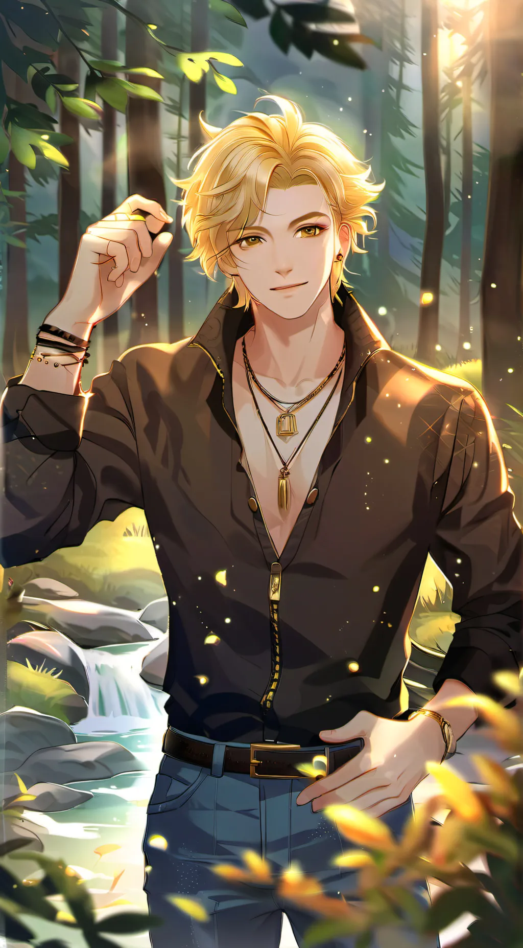 ai character: hugo background