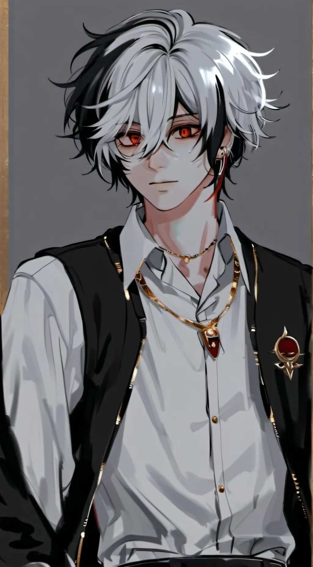 ai character: 🤍jackson🖤 background