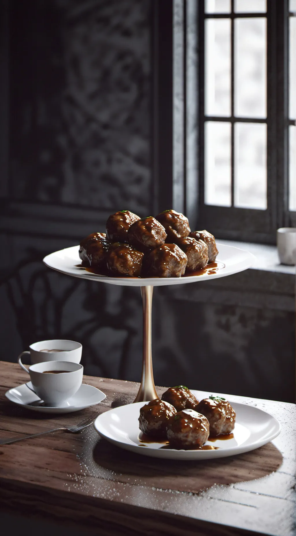 ai character: meat  background