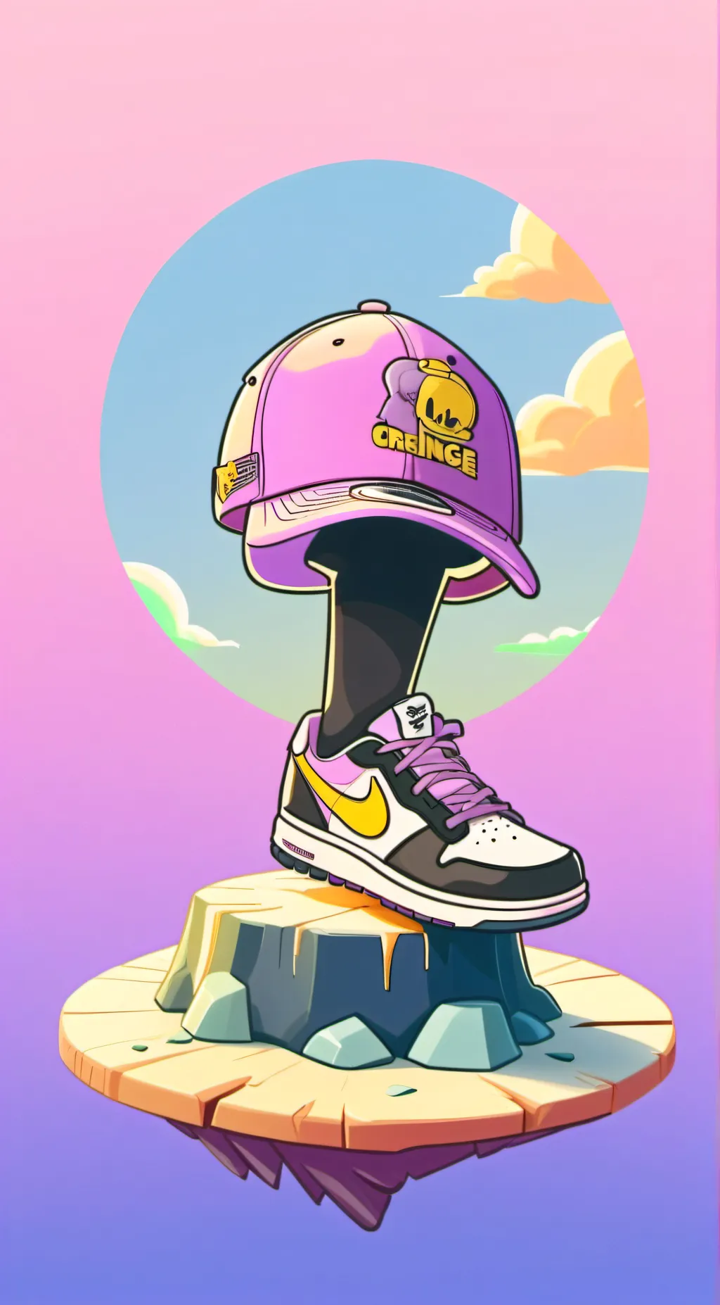 ai character: Nike background