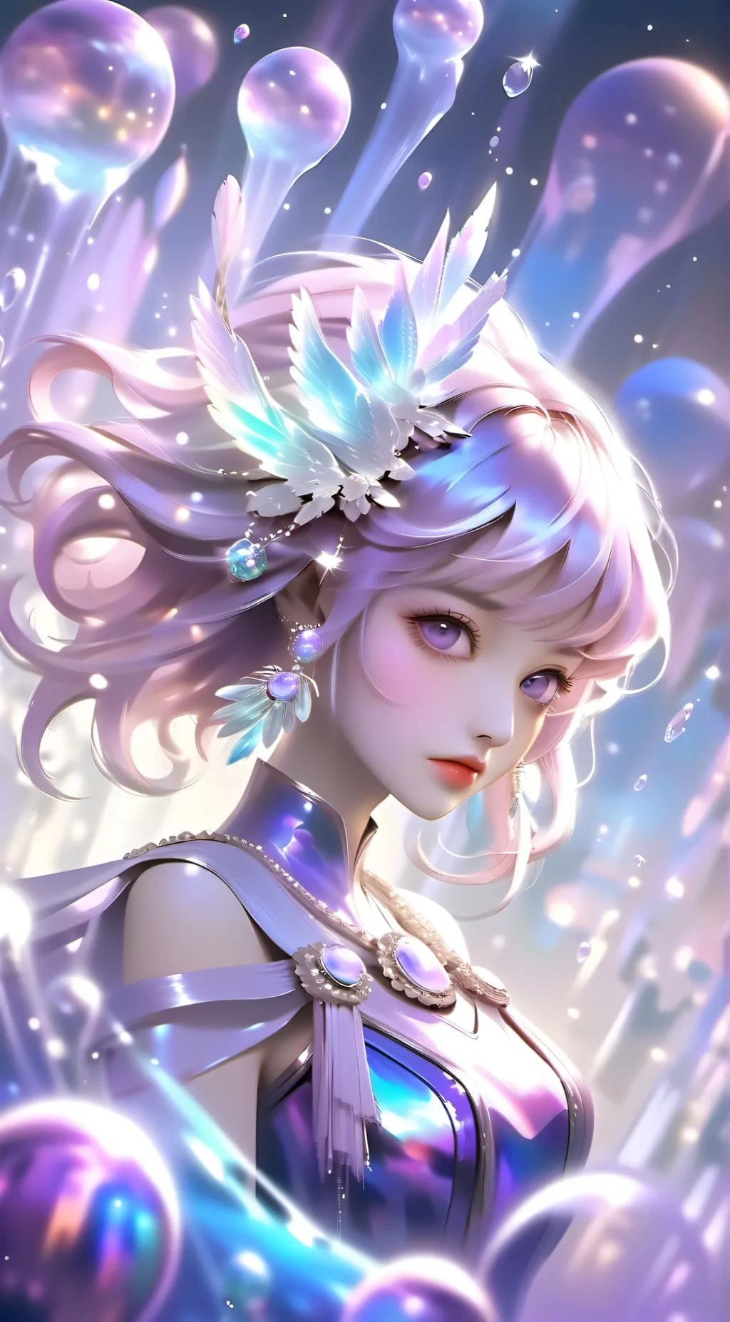 ai character: Lily background