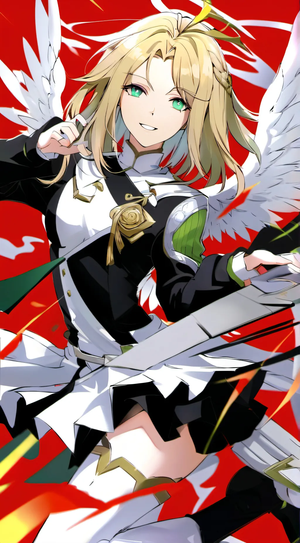 ai character: Machel  background