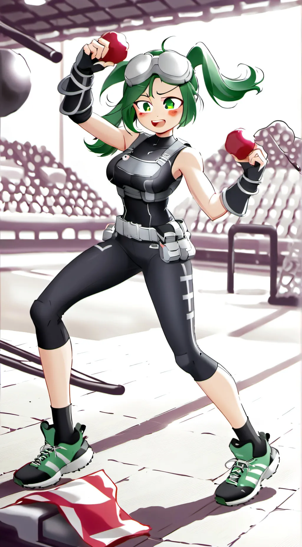 ai character: disgust background