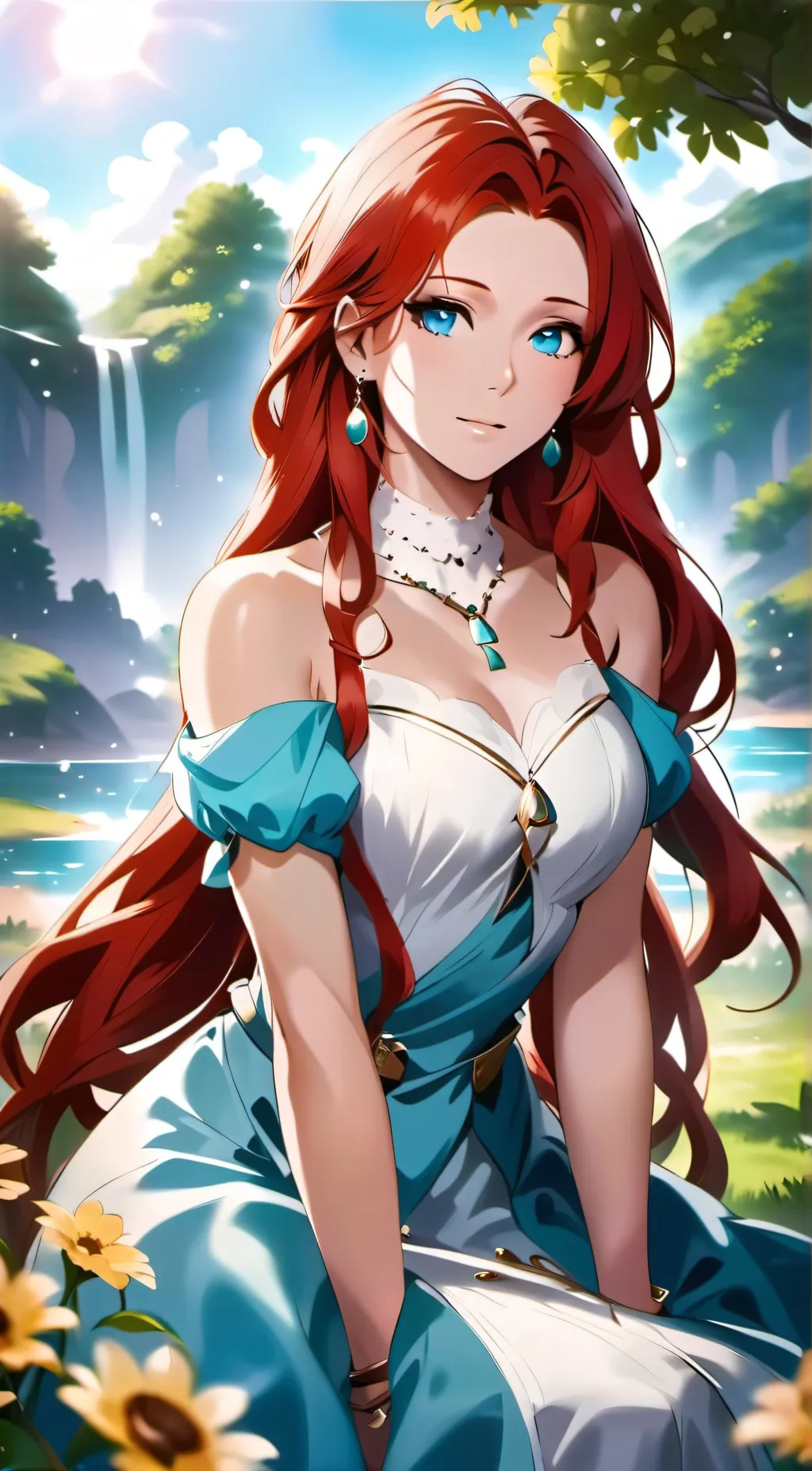 ai character: Aria background