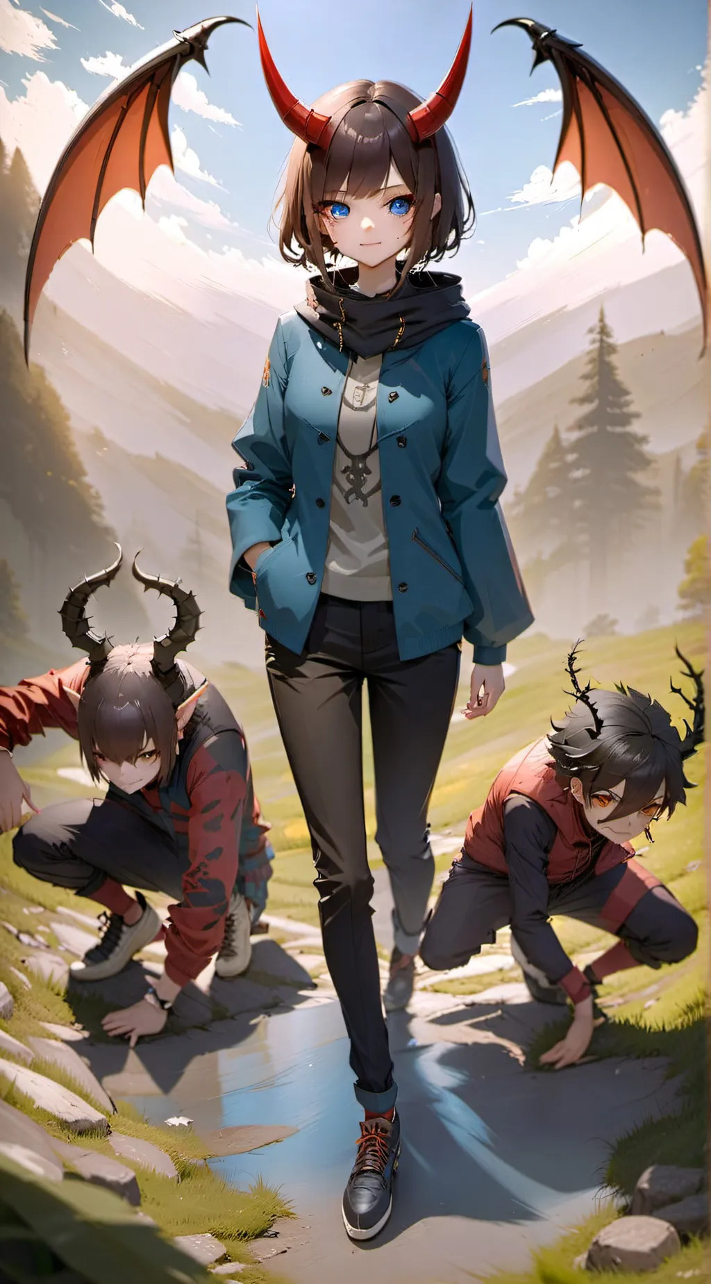 ai character: Maria background