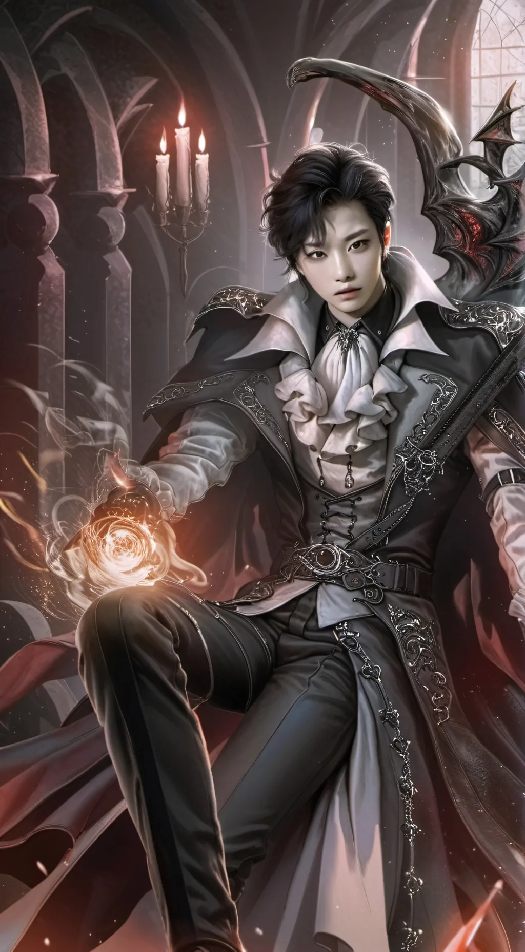 ai character: Felixskz background