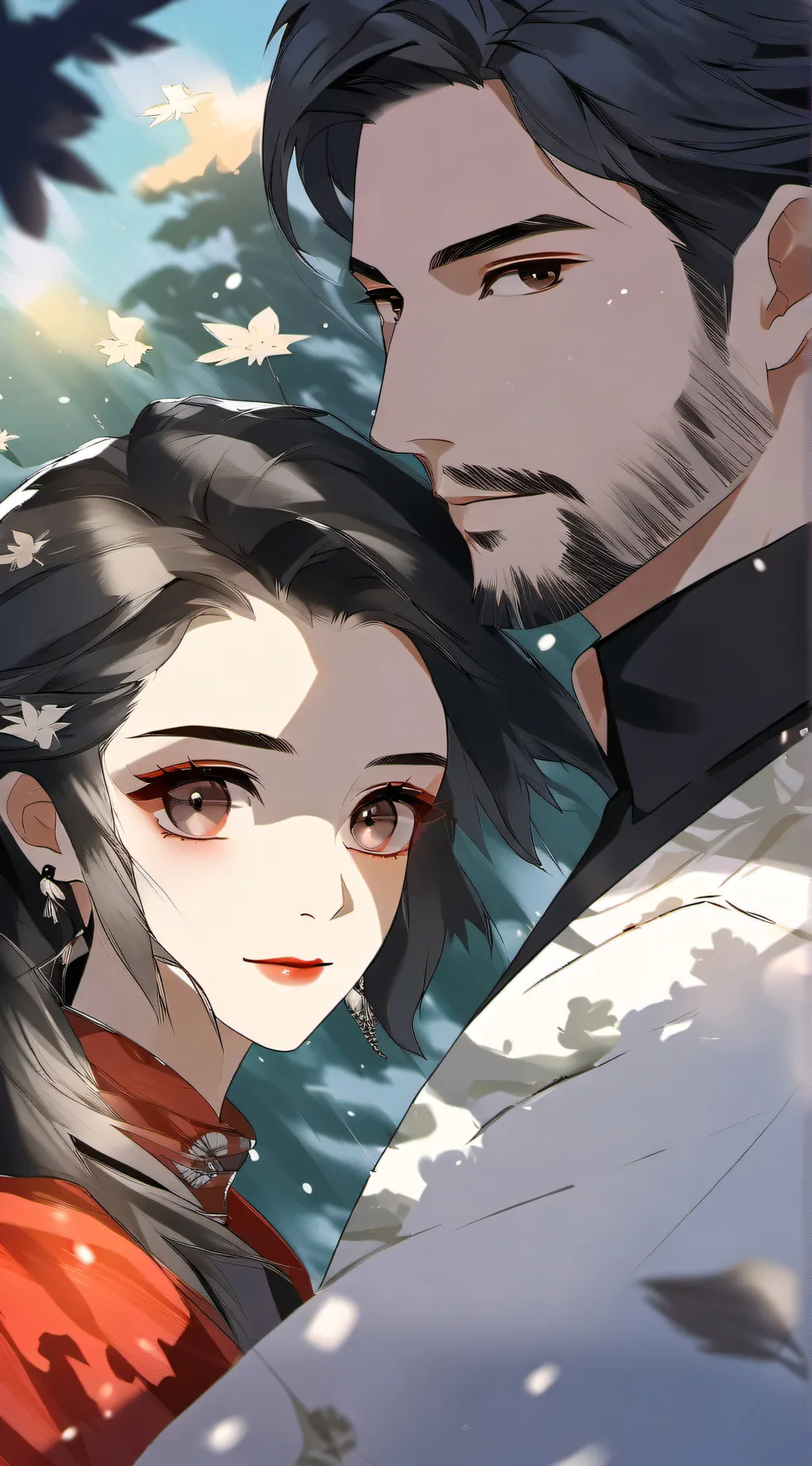 ai character: alex x pomier  background