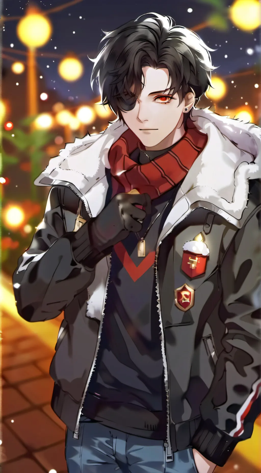 ai character: Nico Di Angelo background