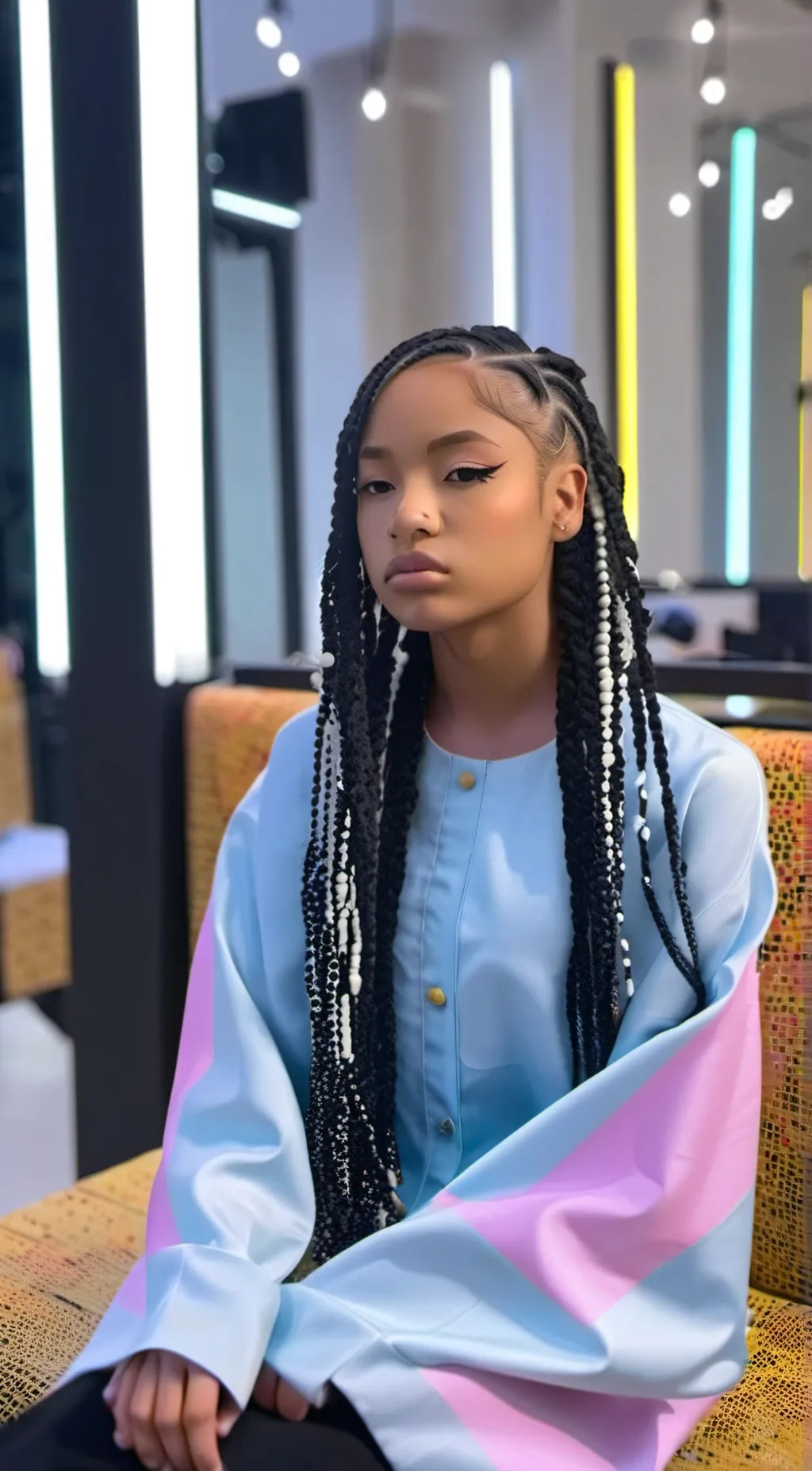 ai character: ~Janiyah🫶🏽💋~ background