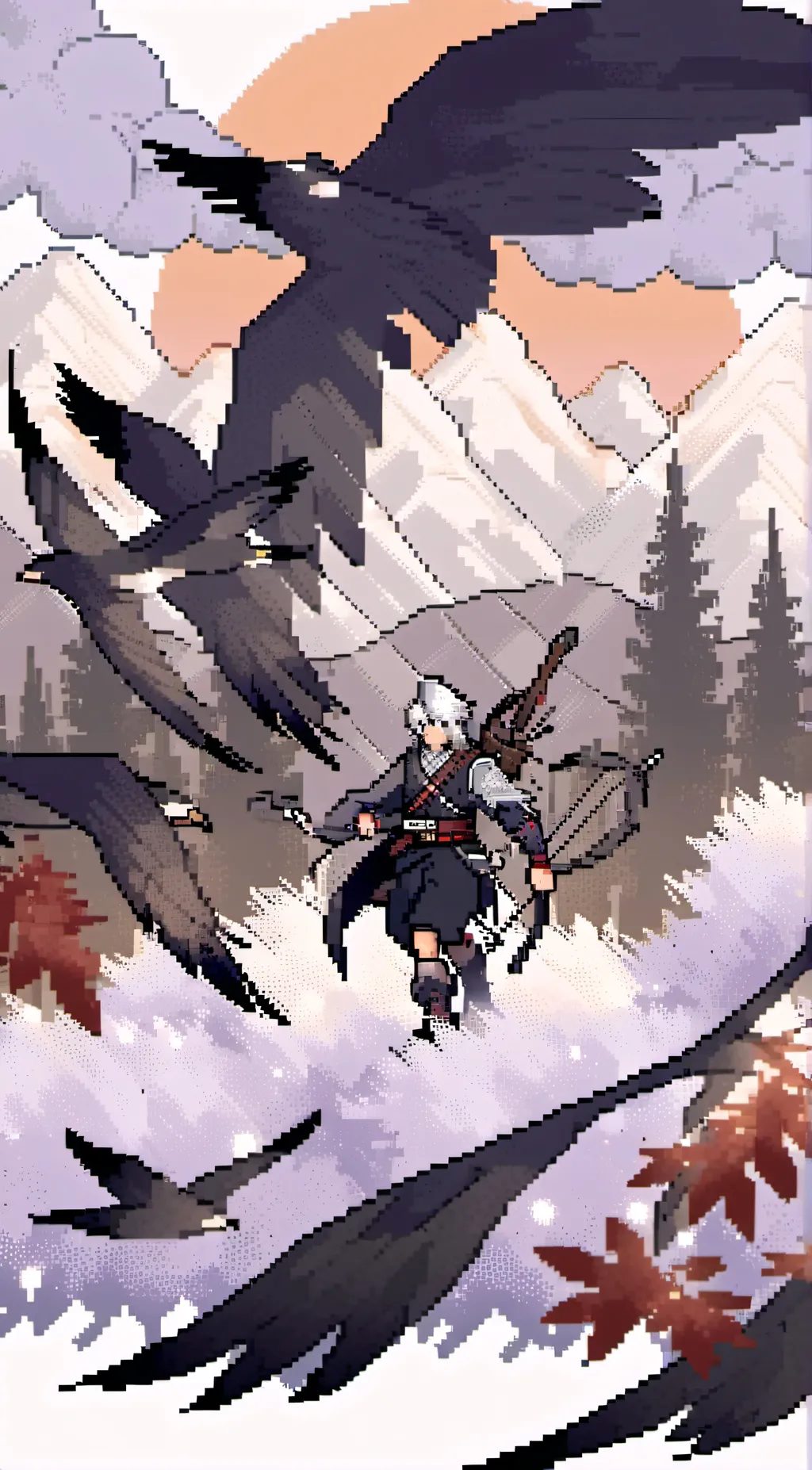 ai character: 8 bit sonic  background