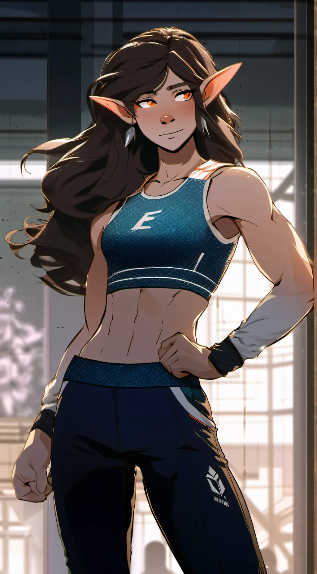 ai character: Nicole background