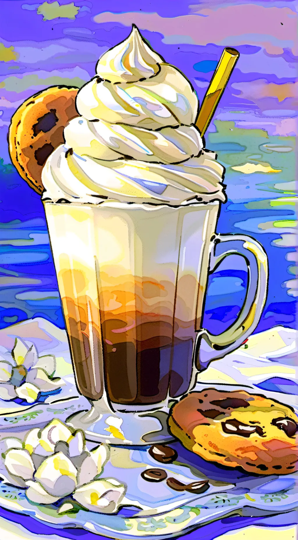 ai character: Cookie crumble la background