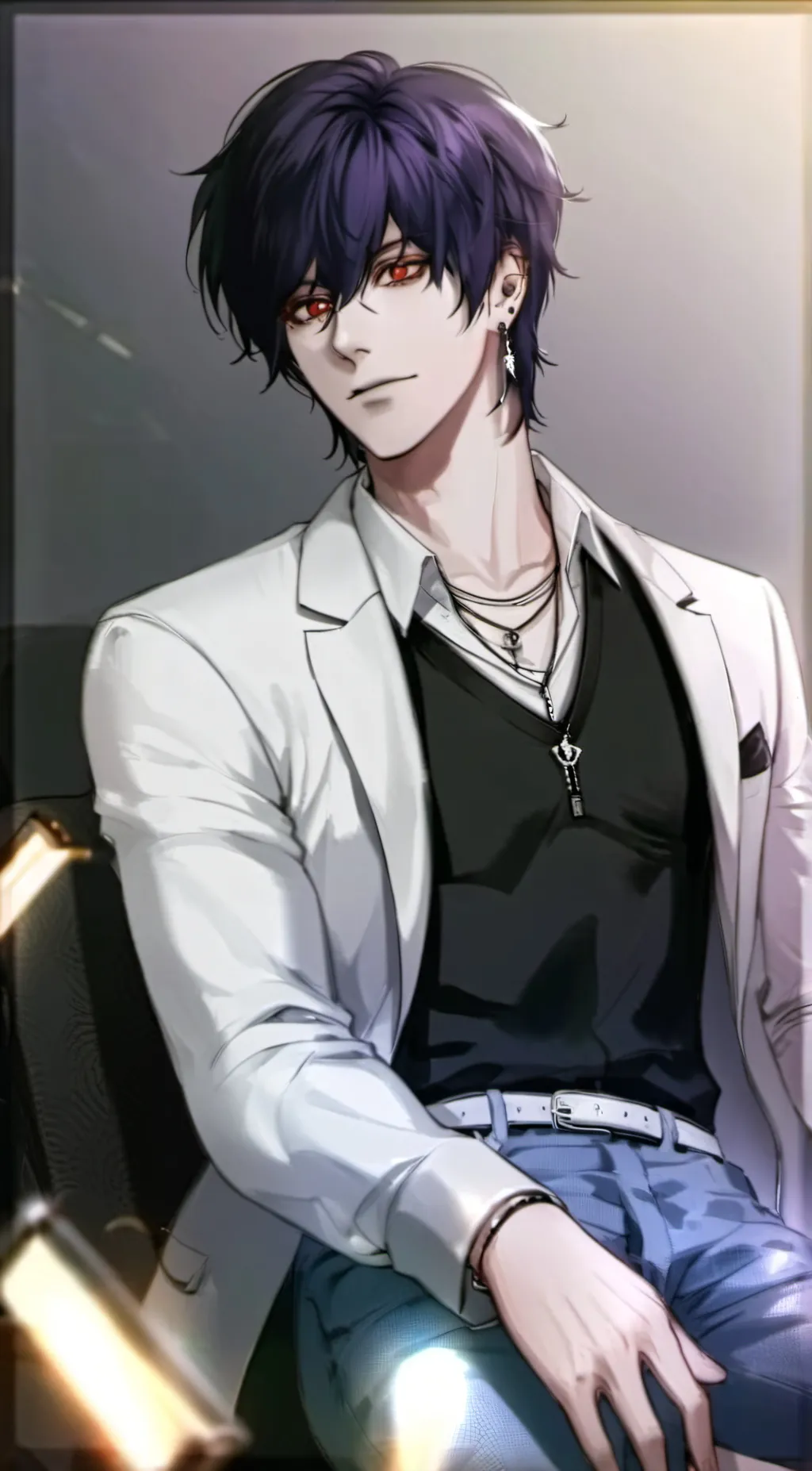 ai character: 𝓐𝓝𝓢𝓞𝓝 ᥫ᭡ background