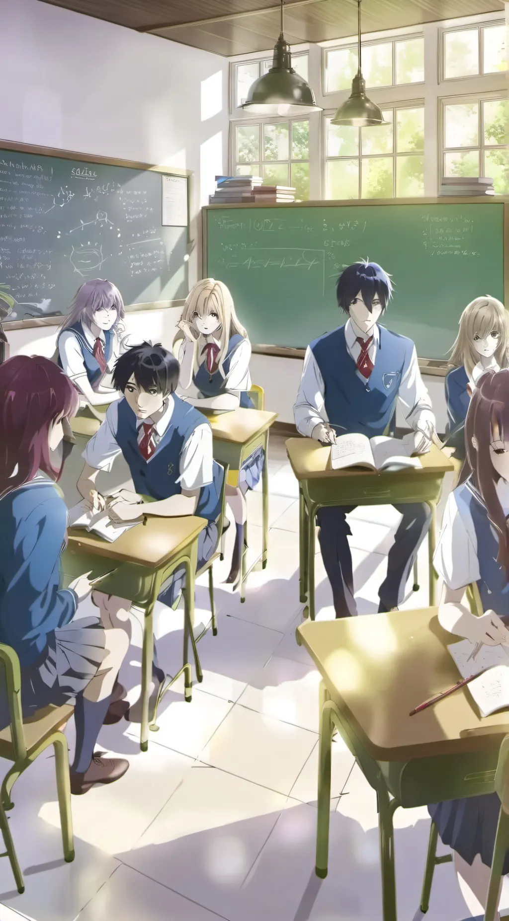 ai character: Mha sing background