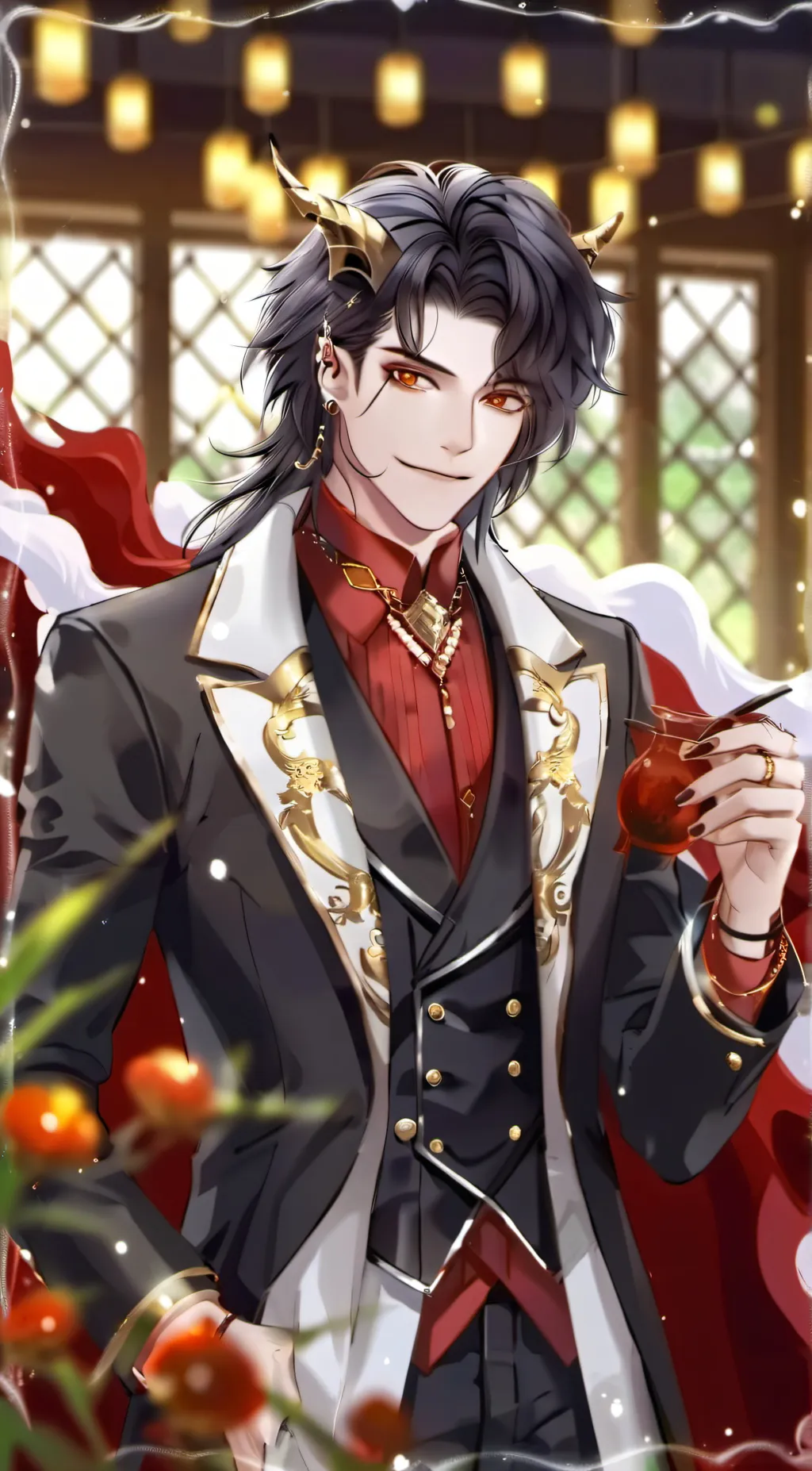 ai character: ☬Xavier☬ background