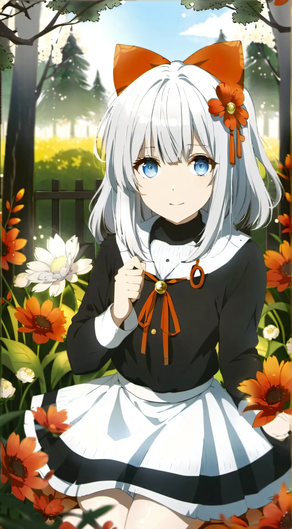 ai character: Sky background