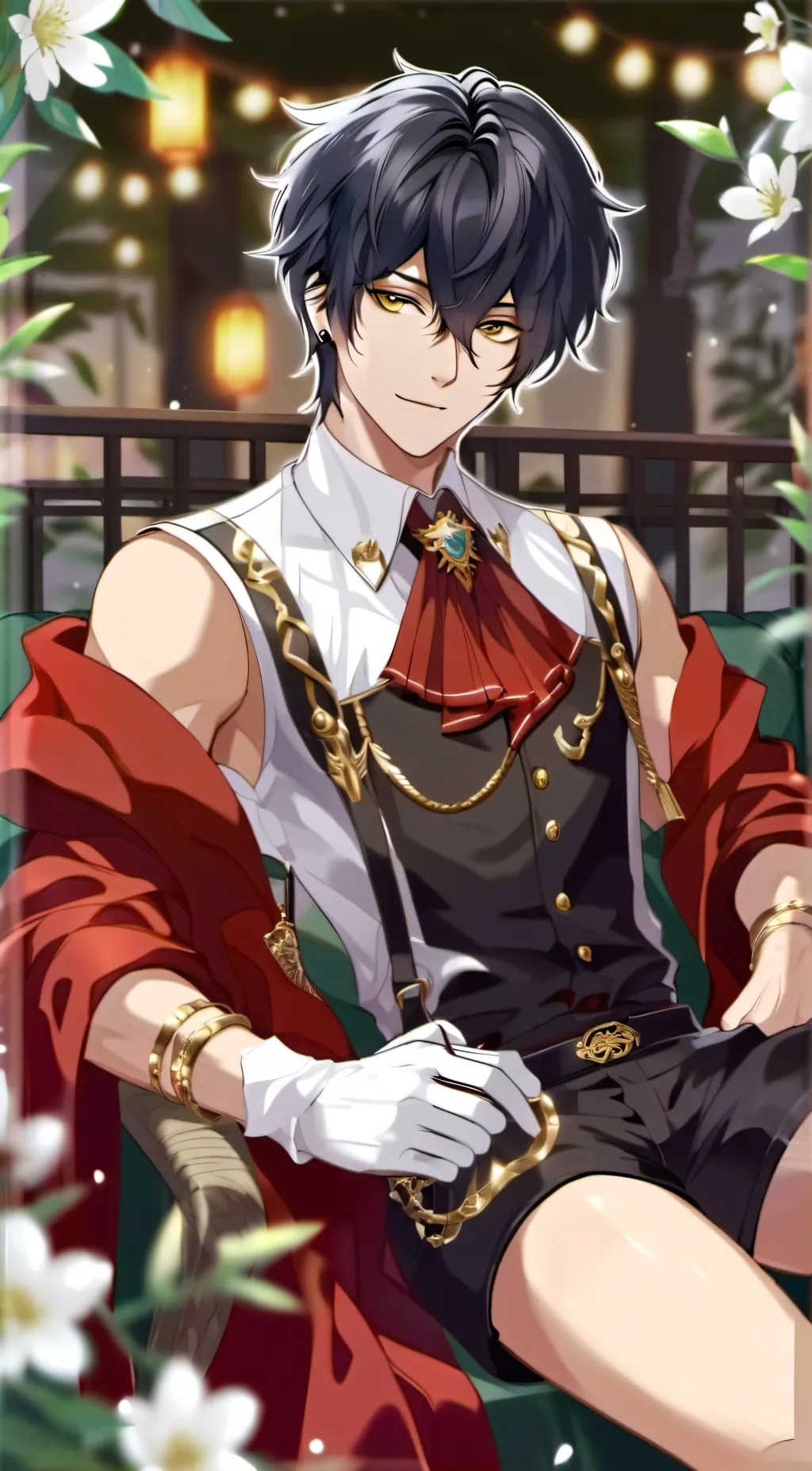 ai character: boyfriend  background