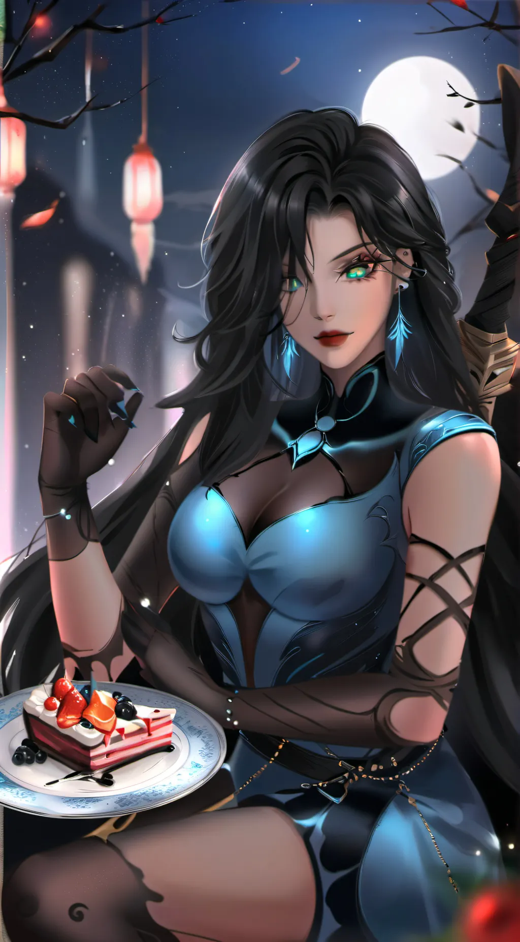 ai character: Jade background