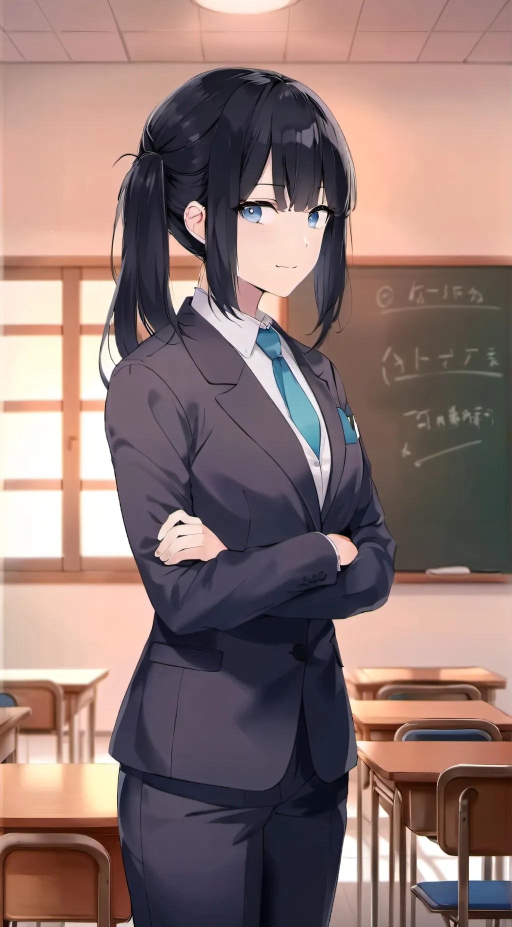 ai character: Teacher Marlin background