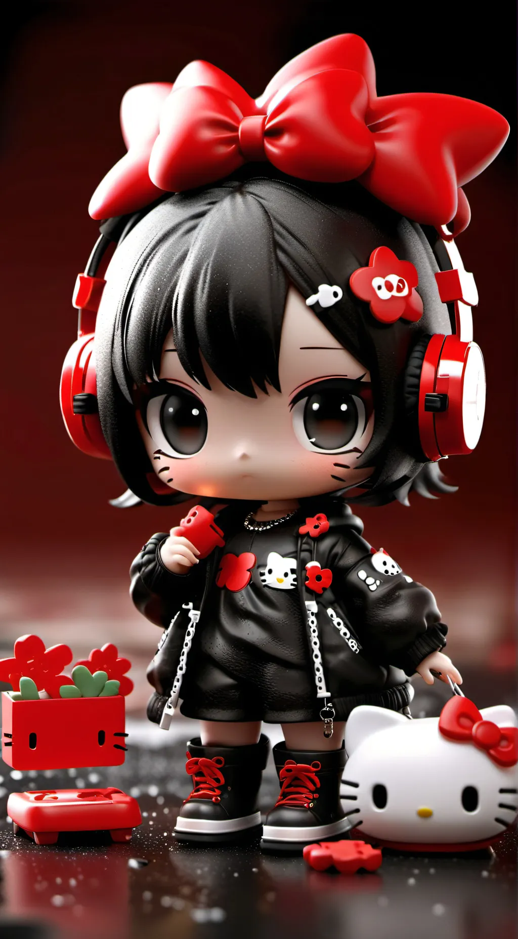 ai character: Your little sister background